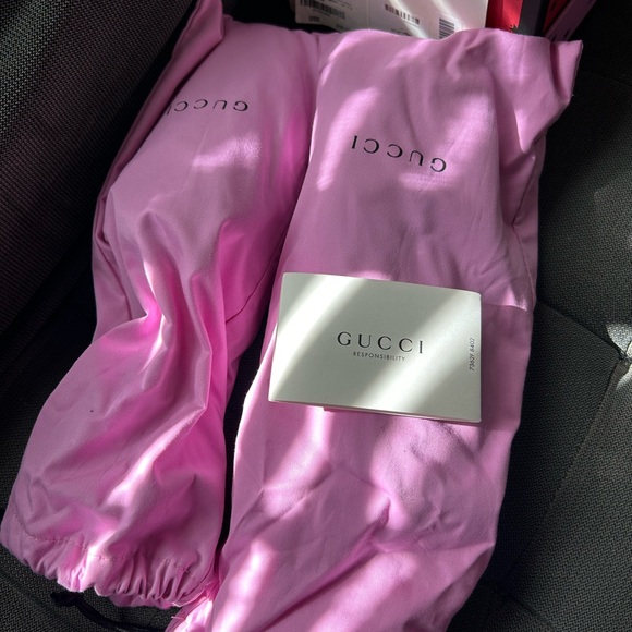 Gucci snake crystal pink slides brand new in box 40 $980 - Picture 3 of 5